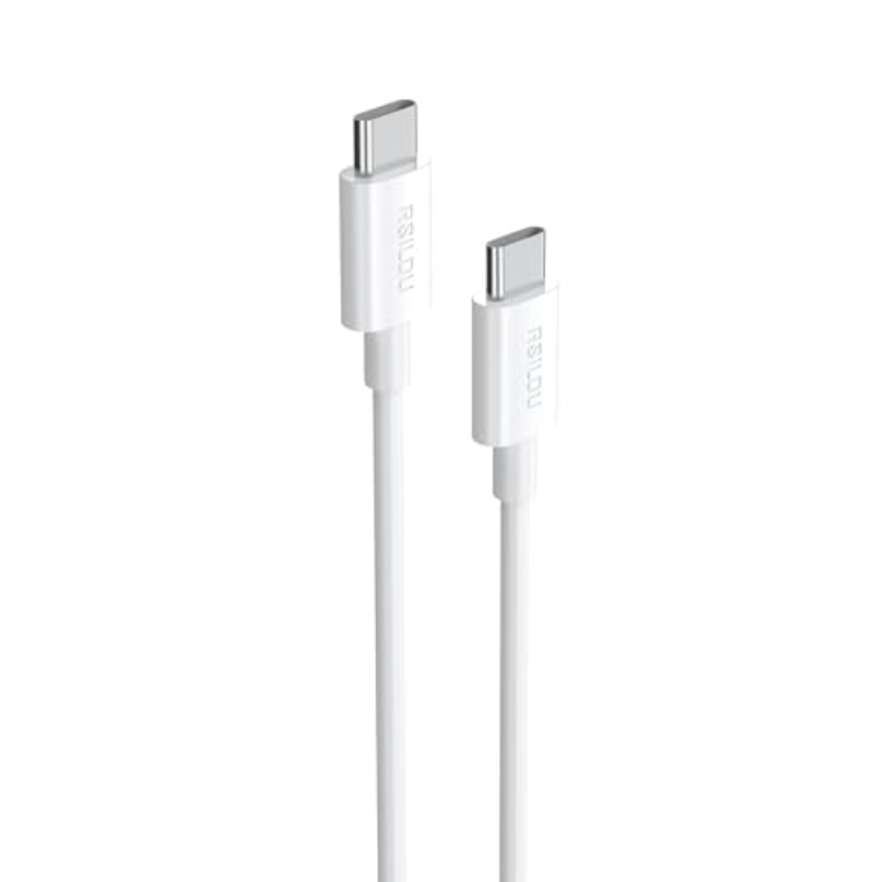 كابل RSILOU Type-C إلى Type-C 60 واط 1 متر (R2020-001) 