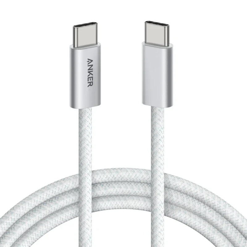 CABLE ANKER ZOLO TYPE-C TO TYPE-C 240W 6FT WHITE