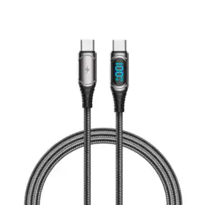 كابل ريسي TYPE-C إلى TYPE-C 100 واط (RTC-P21CC)